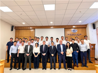 Cục Hàng hải Việt Nam đồng phối hợp với Đại sứ quán Vương quốc Anh tổ chức Chương trình chia sẻ kinh nghiệm và nâng cao năng lực an toàn an ninh hàng hải
